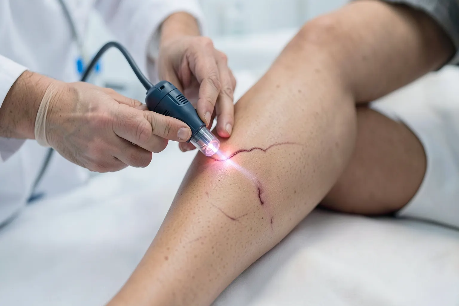 Tratamento a Laser para Varizes: Prós, Contras e Eficácia